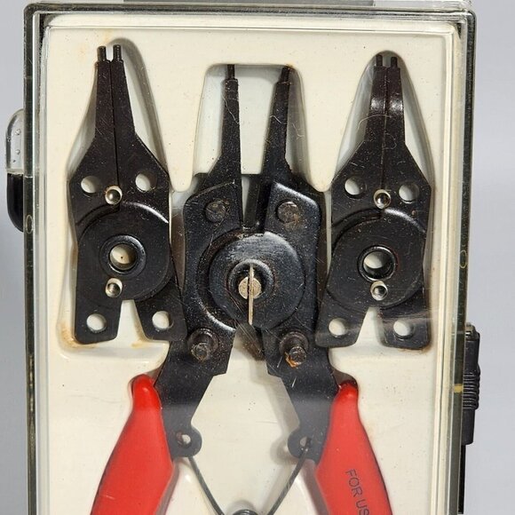 Michigan Industrial Other - Michigan Industrial Tools #3578 5 Piece Snap Ring Pliers Set Red